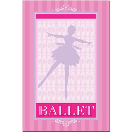 Ballet In Pink I - 16x24 Canvas Art Ready To Hang!,16x24